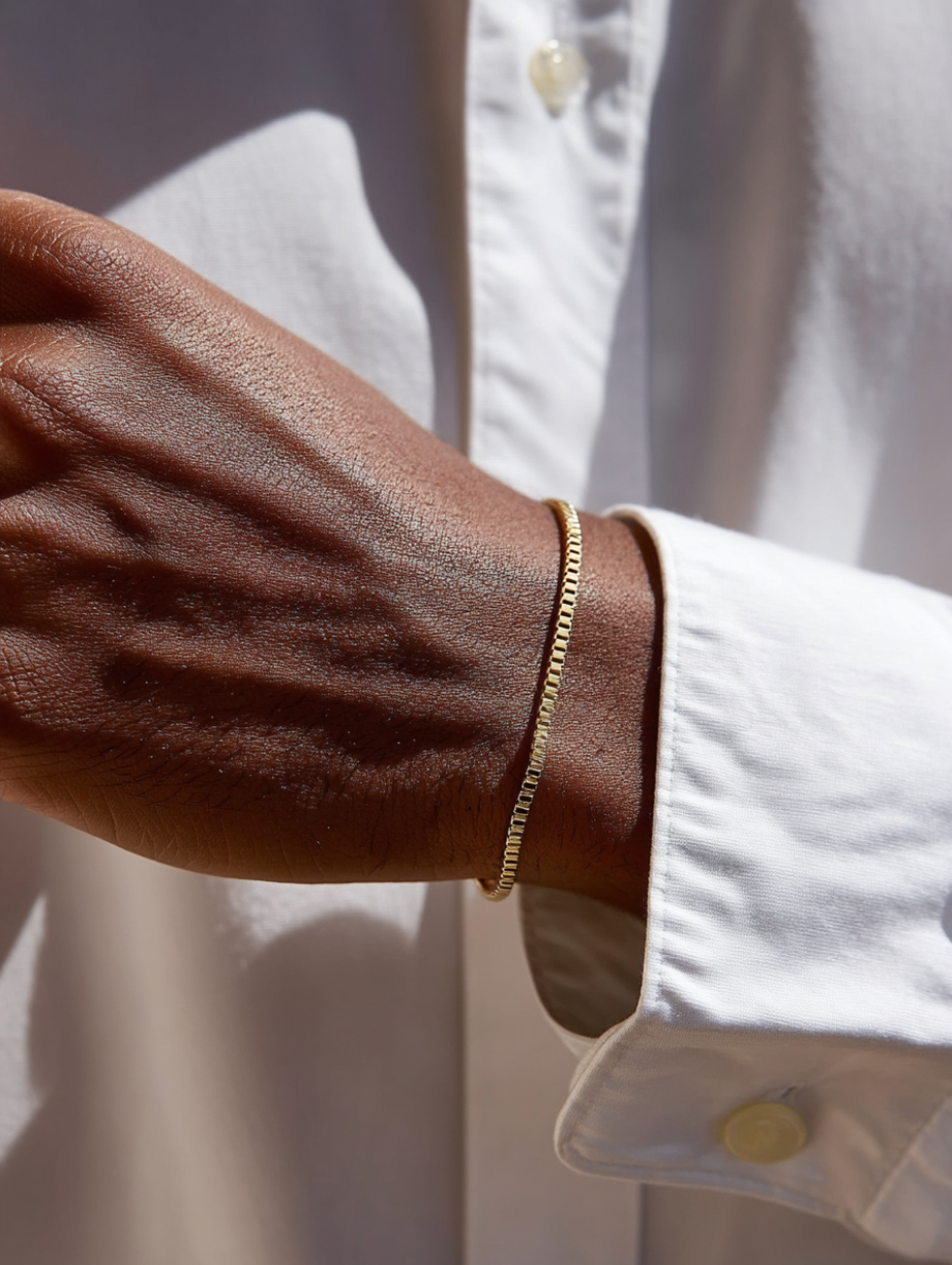 Box Bracelet 18K gold