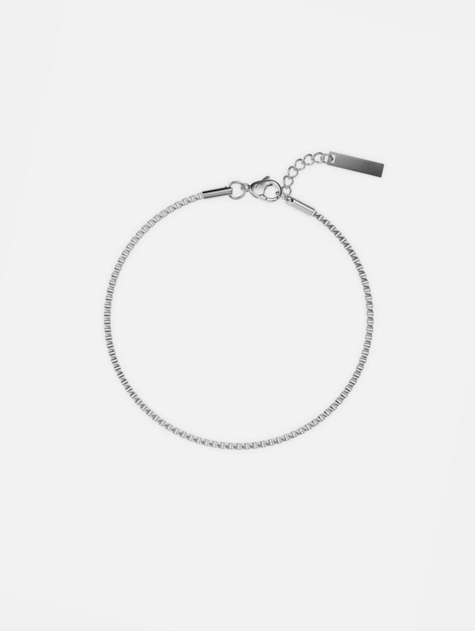 Box Bracelet Platinum