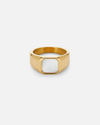 Bague Medianoche | Nacre Dorée