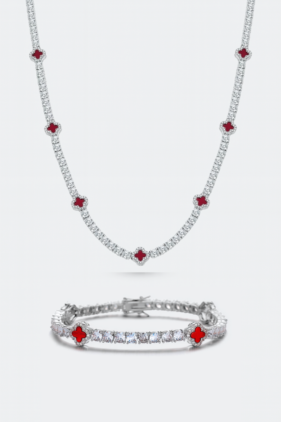 Clover Bundle Burgundy