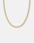 Tennis Necklace | Titanium Steel 18K Gold Plated