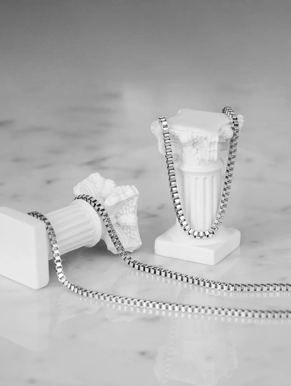 Box Bracelet Platinum