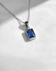 Necklace Sapphire blue