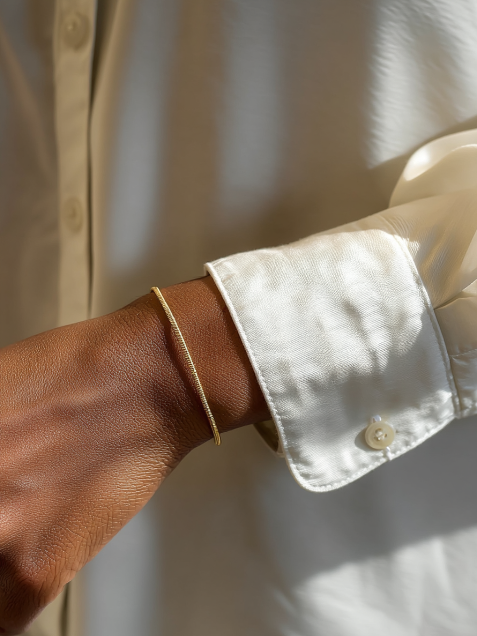 Serpenté Fine Bracelet Premium 18K Gold Stainless Steel