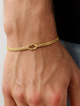 Infinity Bracelet Premium 14k Gold Stainless Steel