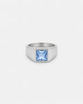 Aquamarine Ring | Titanium Steel