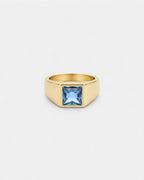 Aquamarine Ring | Gold