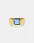 Aquamarine Ring | Gold