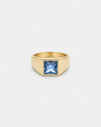 Aquamarine Ring | Gold