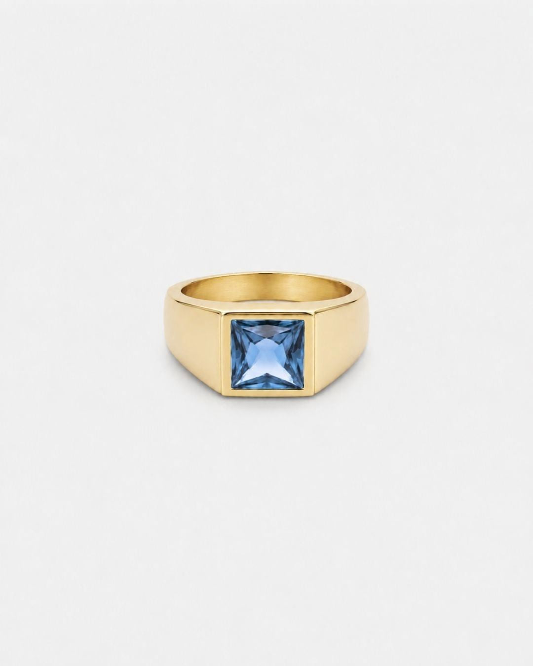 Aquamarine Ring | Gold