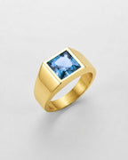 Aquamarine Ring | Gold