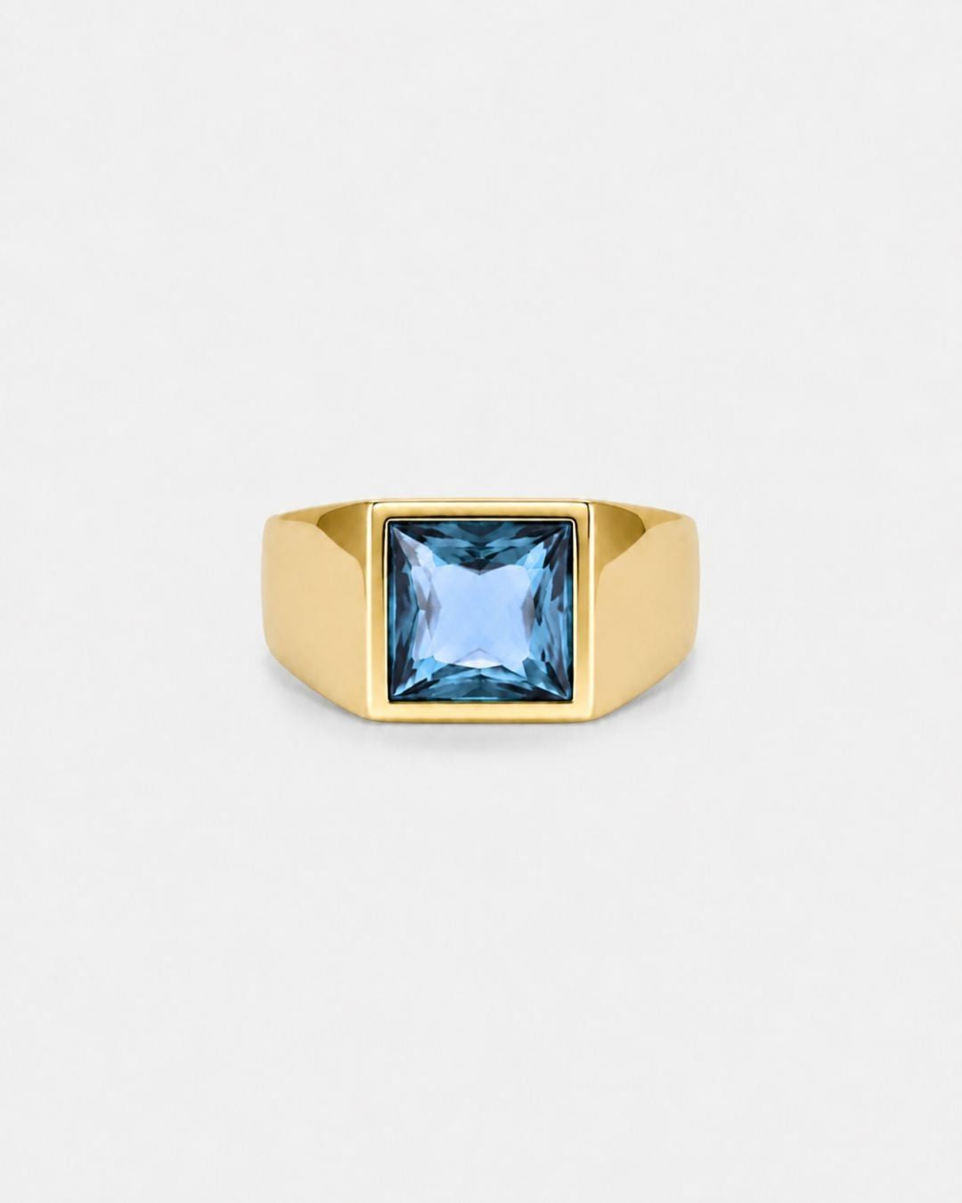 Aquamarine Ring | Gold