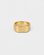 Brushed Bar Ring | Gold