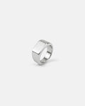 Brushed Bar Ring | Silver