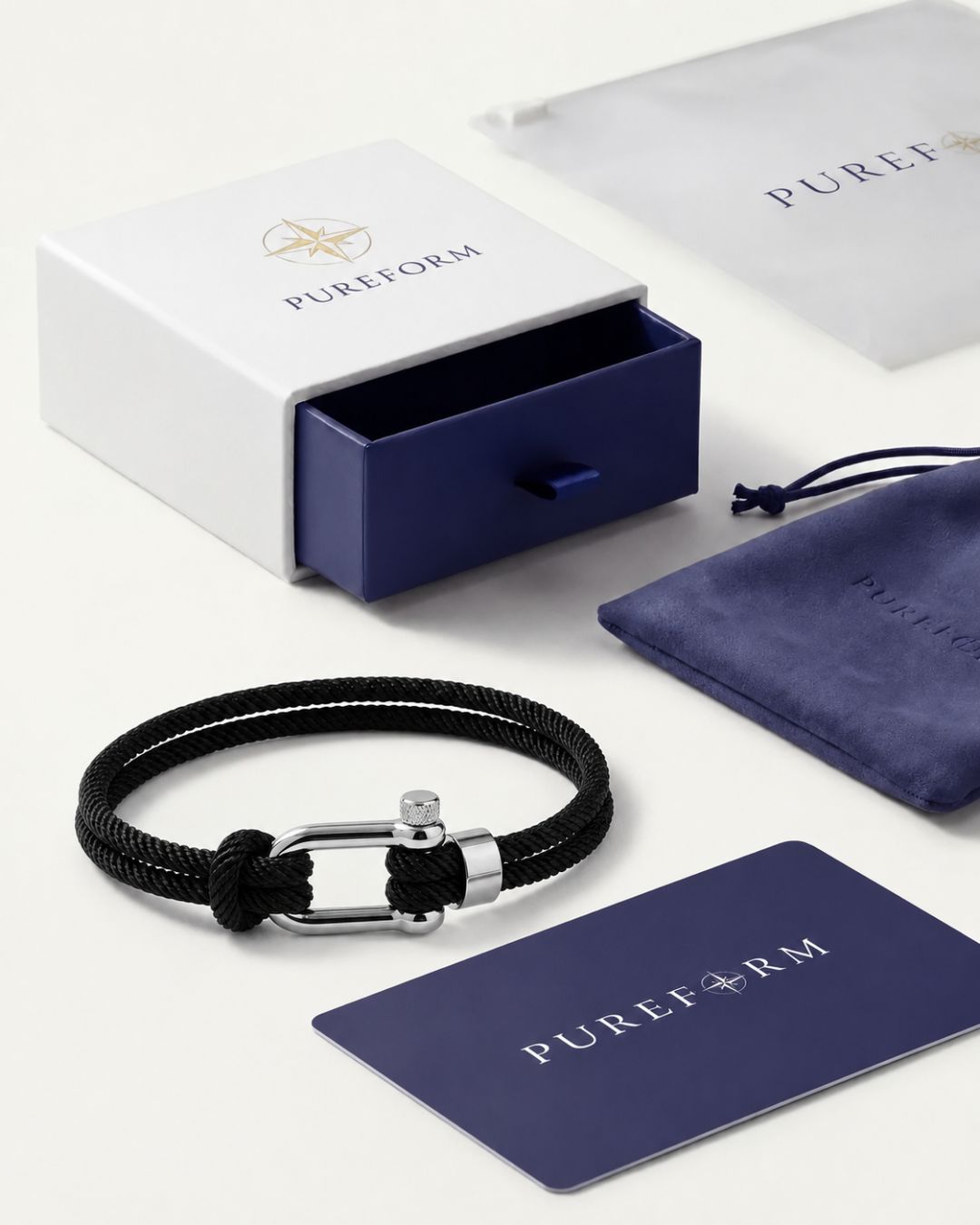 Cabo Rope Bracelet | Black
