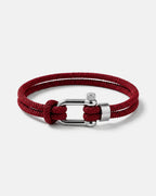 Cabo Rope Bracelet | Burgundy