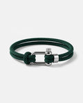 Cabo Rope Bracelet | Forest Green