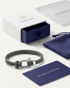 Cabo Rope Bracelet | Grey