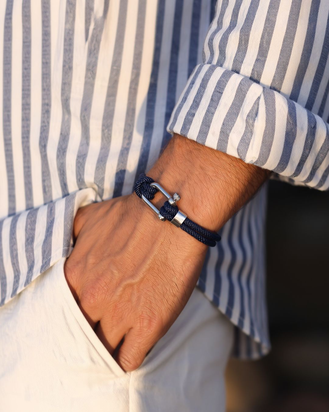 Bracelet Corde Cabo | Marine