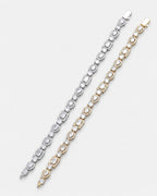 Celeste Zirconia Tennis Bracelet | Silver