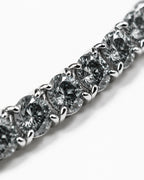 Cendre Éclat Bracelet | Grey Moissanite