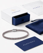 Cendre Éclat Bracelet | Grey Moissanite