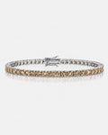 Champagne Éclat Bracelet | Champagne Moissanite