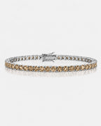 Champagne Éclat Bracelet | Champagne Moissanite