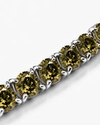Champagne Éclat Bracelet | Champagne Moissanite