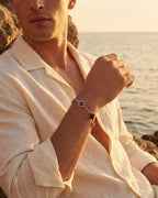 Charm-Armband Burgunderrot