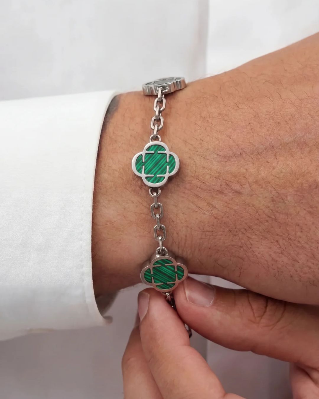 Charm-Armband Grün