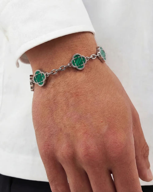 Charm-Armband Grün