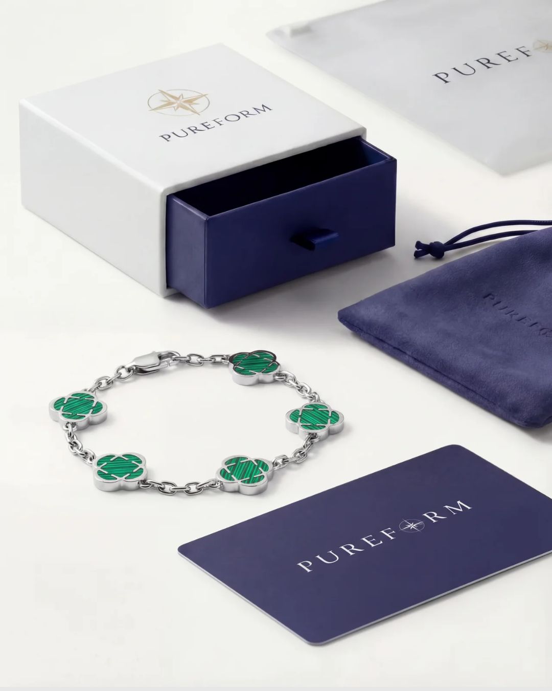 Charm-Armband Grün