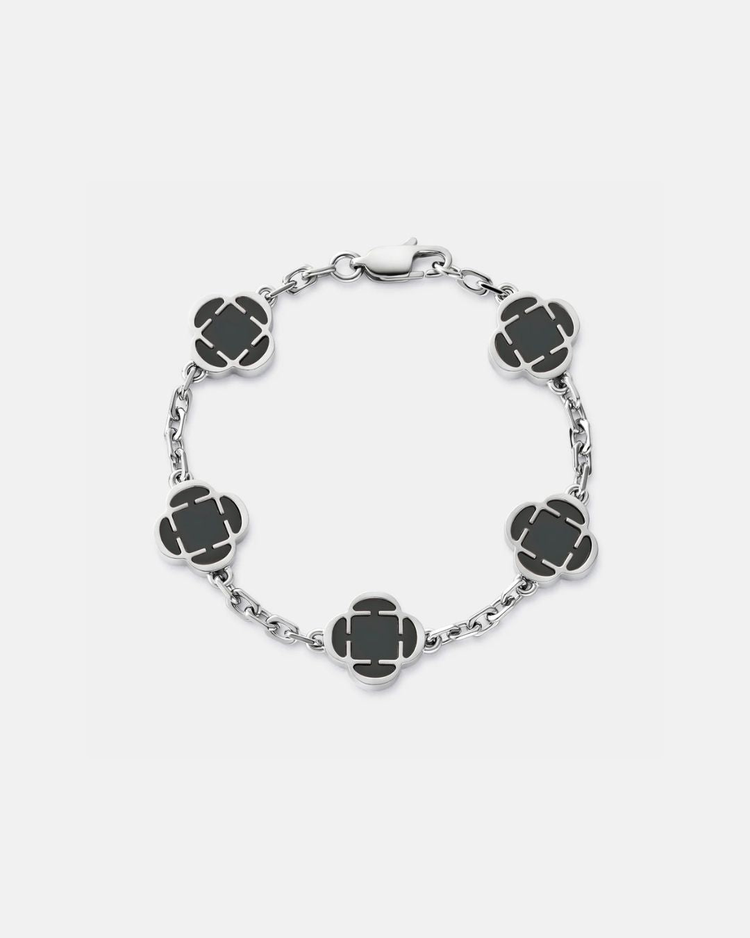 Charm-Armband Schwarz