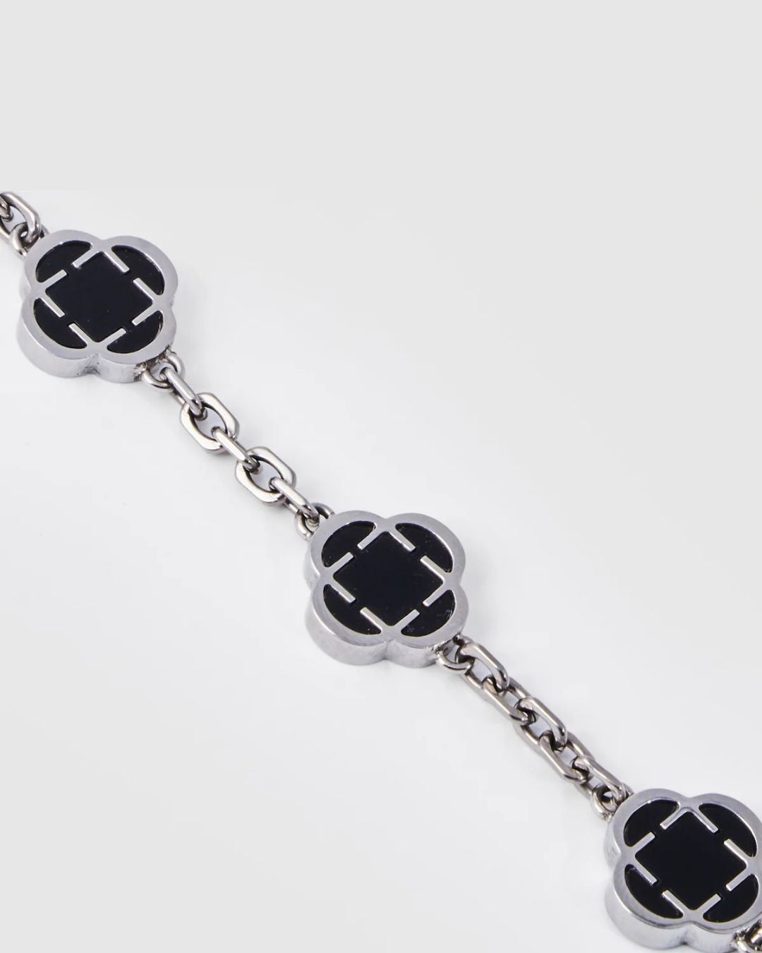 Charm-Armband Schwarz