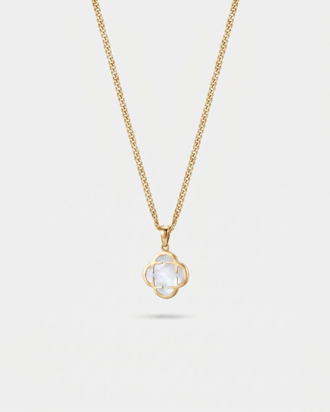 Charm Necklace | Nacre Gold