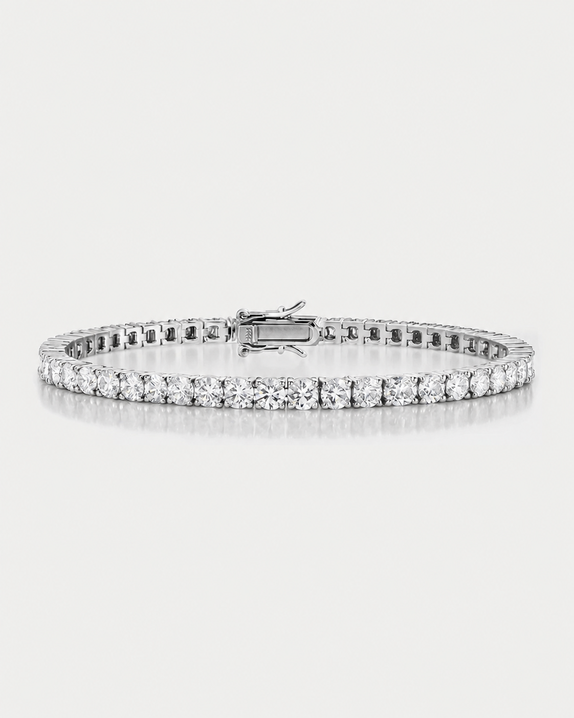 Tennis Bracelet | Quartz Moissanite