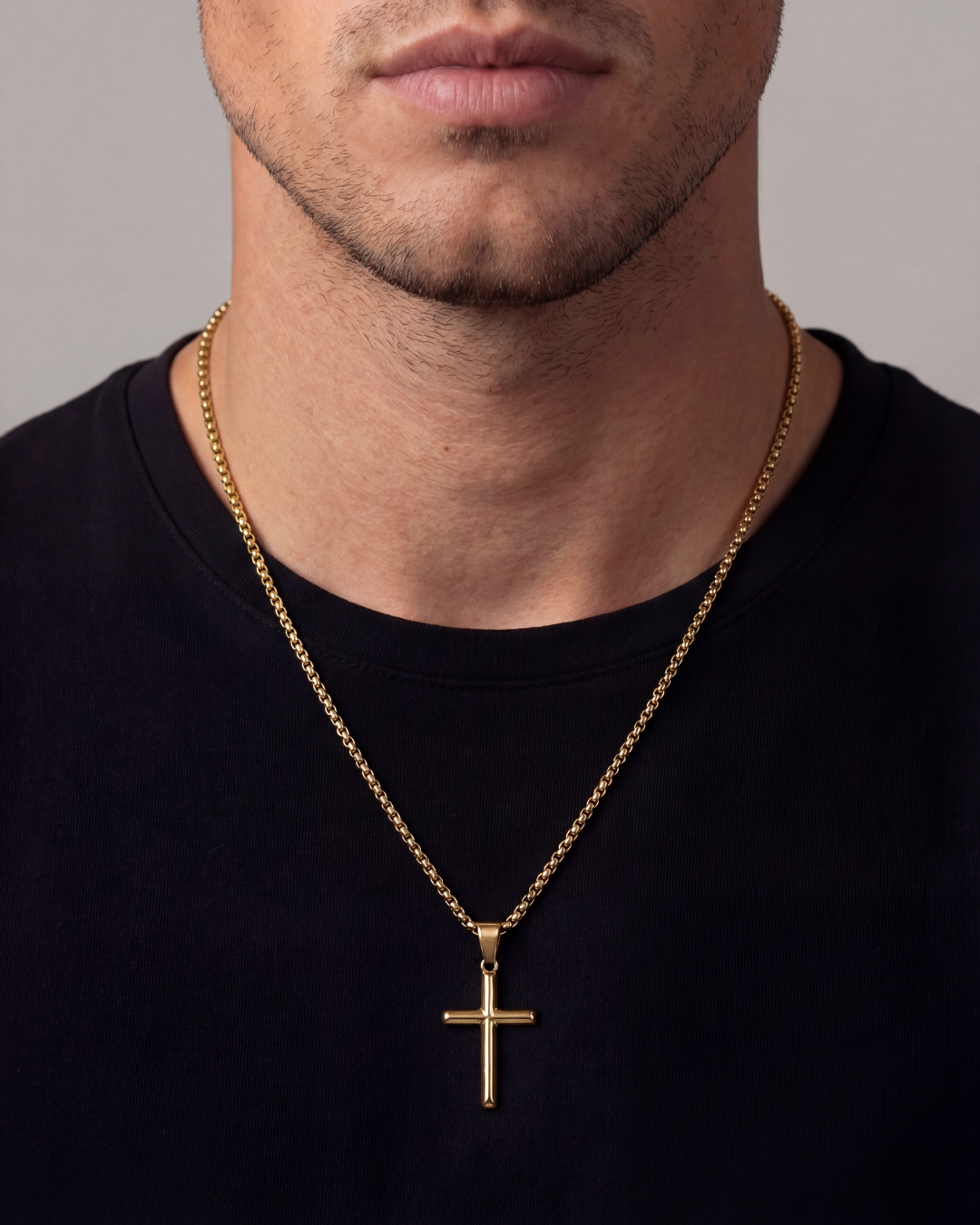 Collier Croix Chrétienne | Or