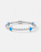 Clover Bracelet | Azure Silver