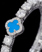 Clover Bracelet | Azure Silver