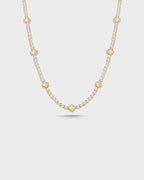 Clover Necklace | Nacre Gold