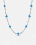 Clover Necklace | Azure Silver