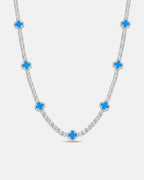 Clover Necklace | Azure Silver