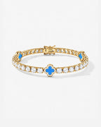 Clover Bracelet | Azure Gold