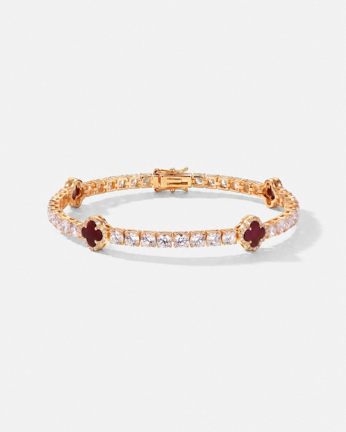 Klee-Armband aus Malachit
