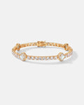 Klee-Armband aus Malachit
