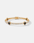Klee-Armband aus Malachit