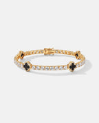 Klee-Armband aus Malachit