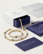 Klee-Armband aus Malachit