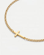 Cross Bracelet | Gold